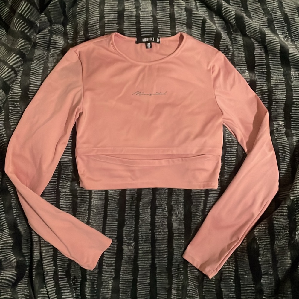3/$25 Missguided MSGD layering top with cut outs